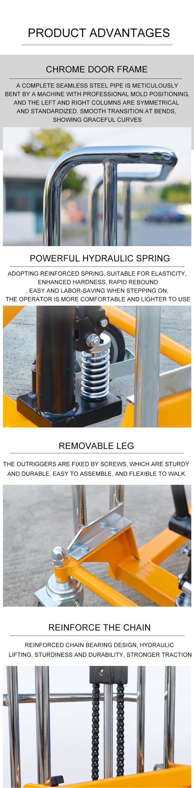 Sinolift PFR todos los direccionales manual hidráulico rollador de papel levantador 5