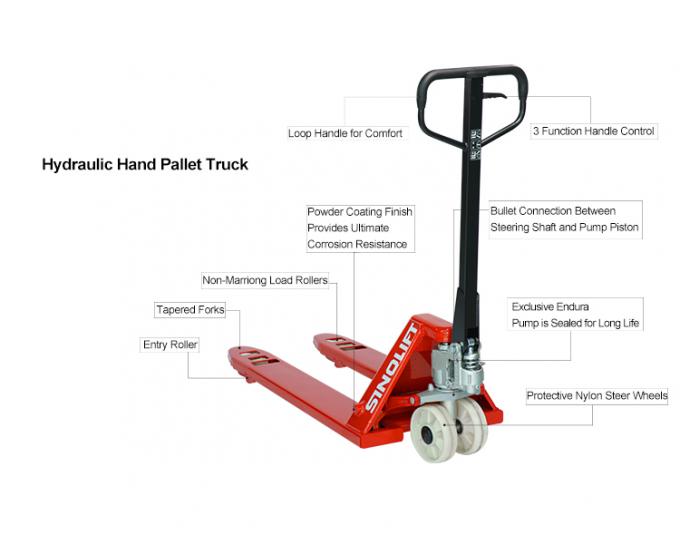 Camión de paletas de mano de la serie NF 2