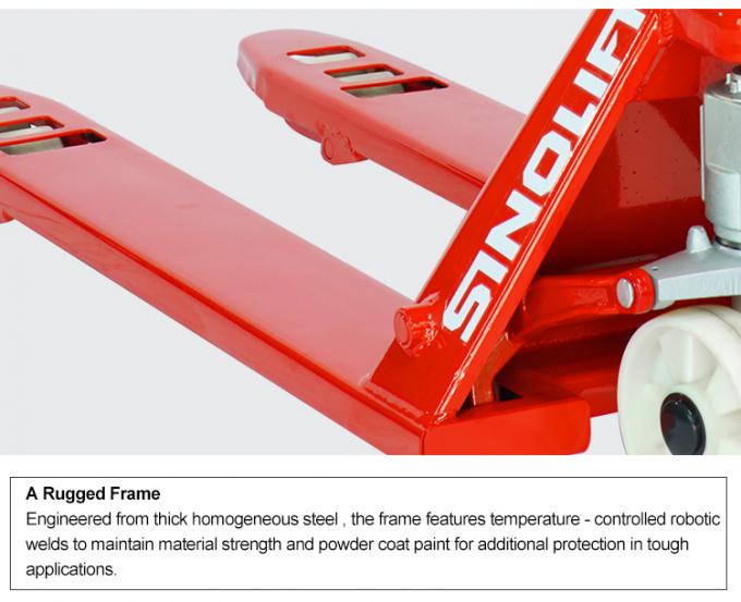 Camión de paletas de mano de la serie NF 4