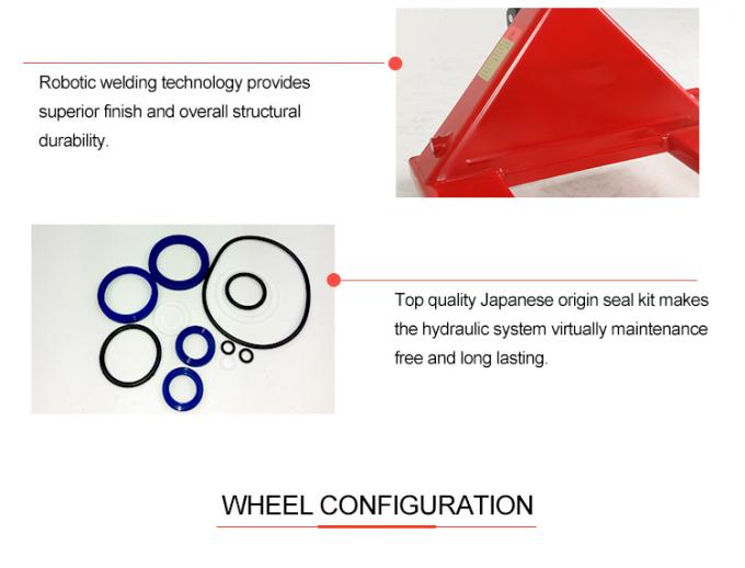 Camión de paletas de mano de la serie NF 7