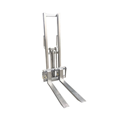 304 Stainless Steel Pallet Truck, Manual Lift, Hydraulic Forklift